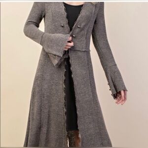 Cardigan with lace sleeves - VOCAL USA